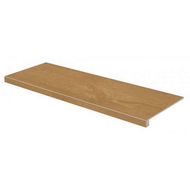 Schodová Tvarovka Rako Plank mid 30x120 cm reliéfní DCFVD895.1