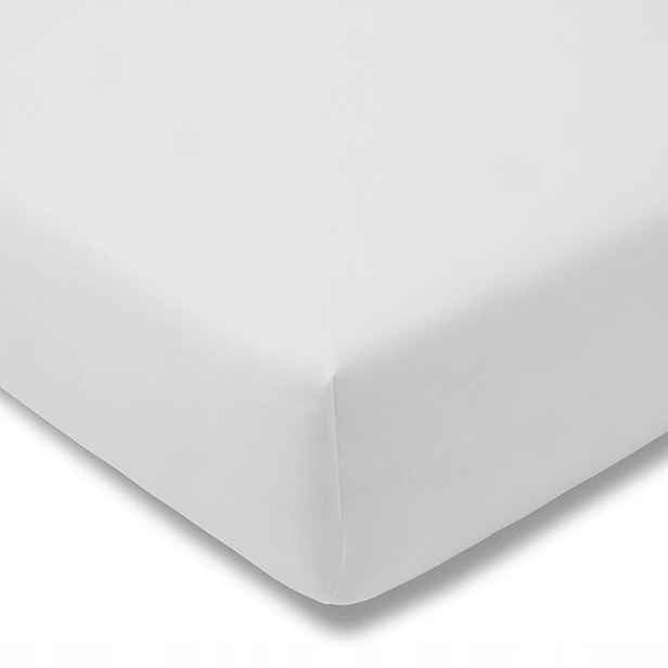 Estella Prostěradlo Mako-Jersey Bílé 200x200
