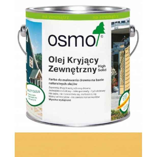 Osmo 2205 2,5L Vnější krycí olej na dřevo Sluneční žluť