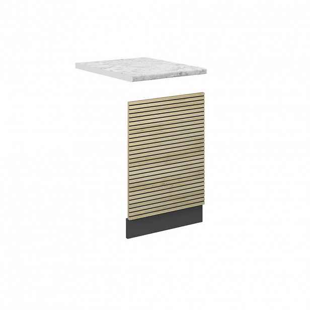Vicco PŘEDNÍ PANEL Fame-Line Dubový panel 45 cm , PD Mramor