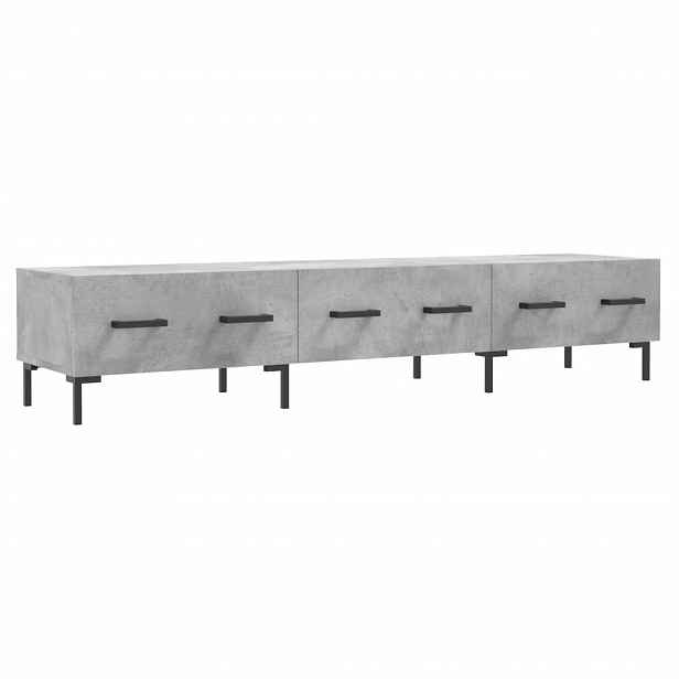 vidaXL TV skříňka betonově šedá 150 x 36 x 30 cm kompozitní dřevo