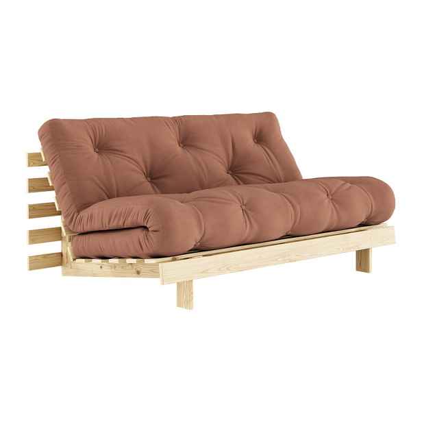 Oranžová rozkládací pohovka 160 cm Roots - Karup Design