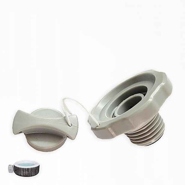 Šroubovací ventil do lázní Lay-z-spa 60005 Bahamas AirJet Bestway 180 x 66 cm nový