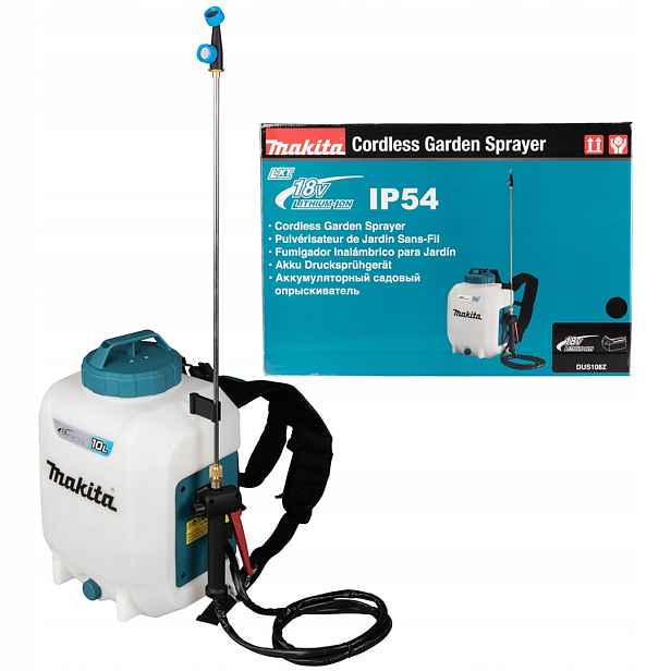 Akumulátorový postřikovač 18V 10L Makita DUS108Z