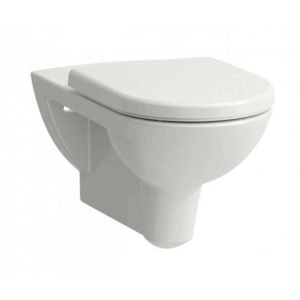 Laufen Pro Liberty - Závěsné bezbariérové WC, Rimless, bílá H8219540000001