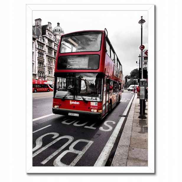 Plakáty v rámu 30x40 Zajímavý londýnský autobus