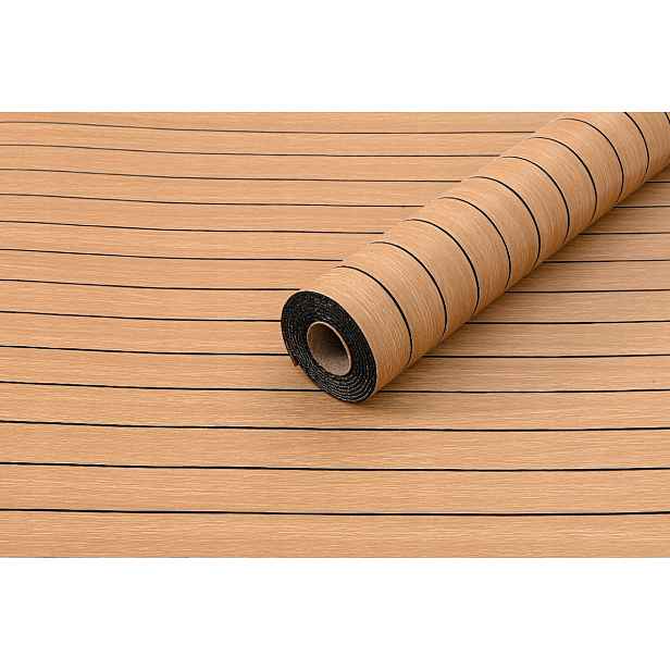Samolepící Lamely V Pvc Rolce, Dřevěné Panely, Role 280X60X0,3 CM