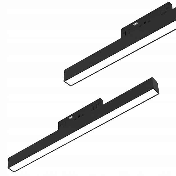 Magnetická lampa na lištu Magnetic track 5 mm Led 10W 4000K černá Milagro