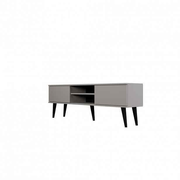 RAUMHIRSCH FURNITURE NÍZKÁ SKŘÍŇKA Toronto II šedá 35/55,2/160 cm