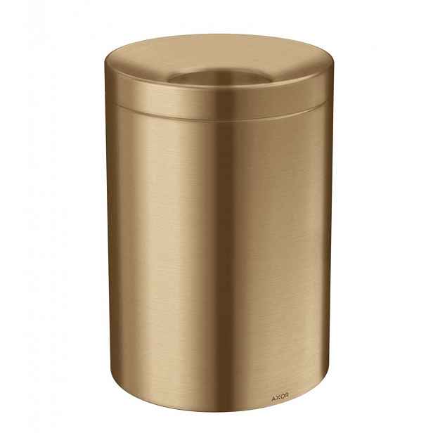 Axor Universal Circular - Odpadkový koš 5 l, kartáčovaný bronz 42872140