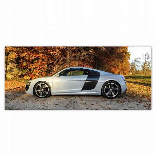 Fototapety flizelina 211x91 Bílé Audi Tt