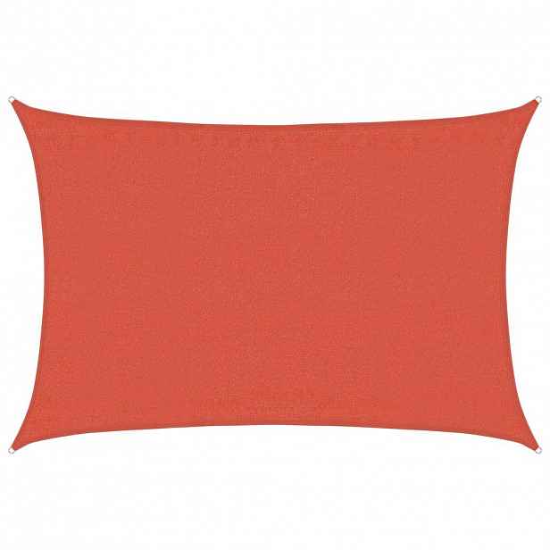 vidaXL Plachta proti slunci 160 g/m² obdélník terakota 3,5x4,5 m HDPE