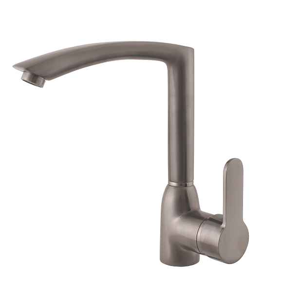 ZAMBEZI - Dřezová baterie, Metal Grey - lesklá, ZA007.5/7MGL, RAV Slezák - připojení 1/2"