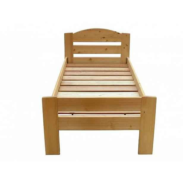Dřevěná postel Diana jednolůžková 00609, 3101 - Bezbarvý