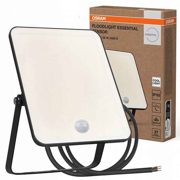 Led reflektorová lampa Halogen Snímač pohybu 30W 4000K IP65