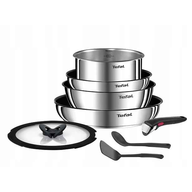 Sada hrnců Tefal Ingenio Emotion nerezová ocel 8 dílů