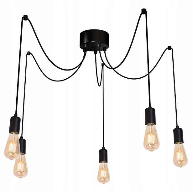 Závěsná lampa pavouk 5-bodová Spindel 3950 Luminex