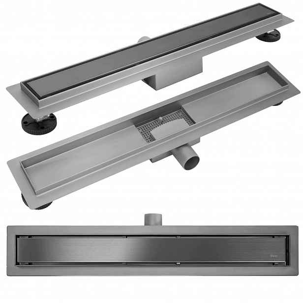 Lineární Odtok Titanový NeoX 70 cm Nerezová Ocel 304 Moderní Rea