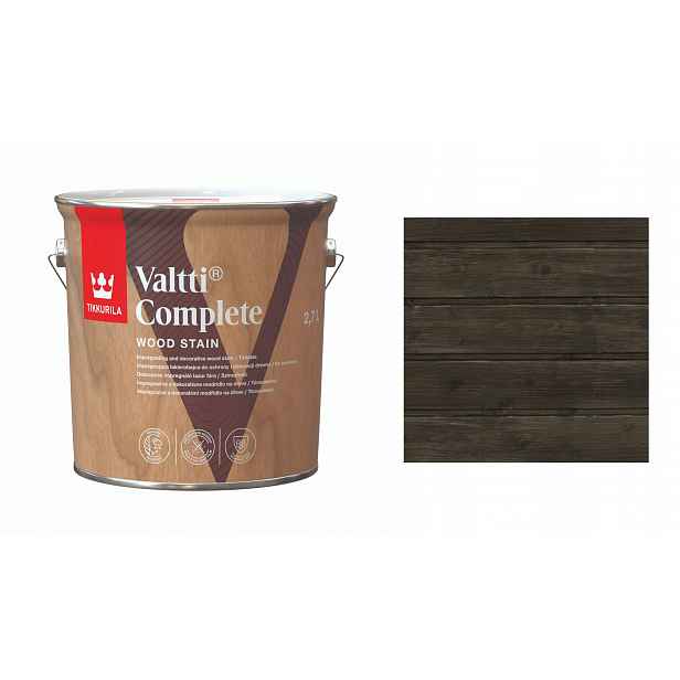 Tikkurila Valtti Complete 2,7L 229A Clay Soil Lakovací Nátěr Na Rozpouštědla