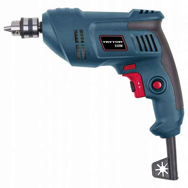 Vrtačka bez příklepu 550W, sklíčidlo na klíč 10mm Tryton TUW550