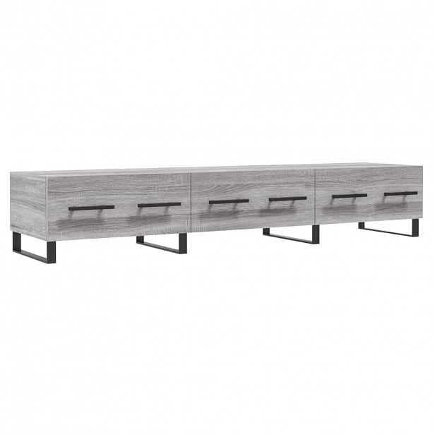 vidaXL TV skříňka šedá sonoma 150 x 36 x 30 cm kompozitní dřevo