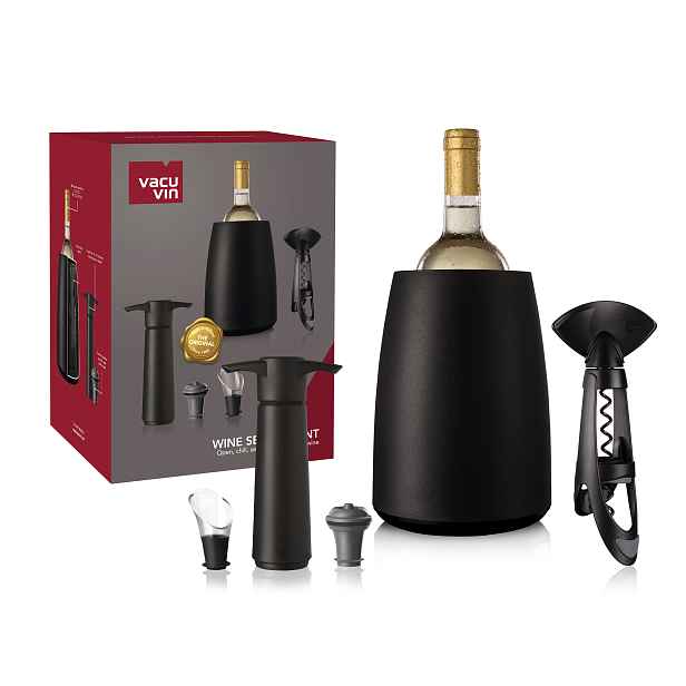 Sada na víno Elegant Vacu Vin -  5 dílů