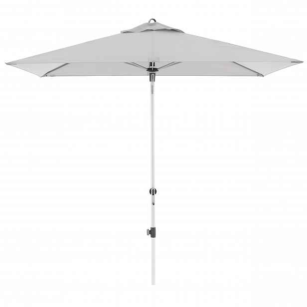 Slunečník s automatickým naklápěním Doppler EXPERT 220 x 140 cm, světle šedá DP437441827
