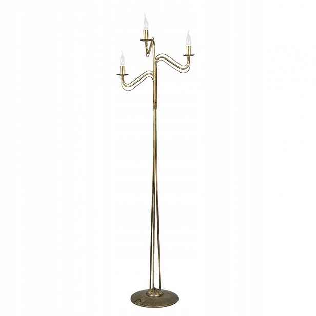 Závěsná lampa Tori LP3 Gold 3×E14, pozlacená olivová barva, ocel ocel