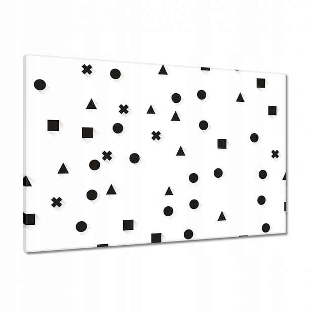 Obrazy 90x60 Černobílá geometrie