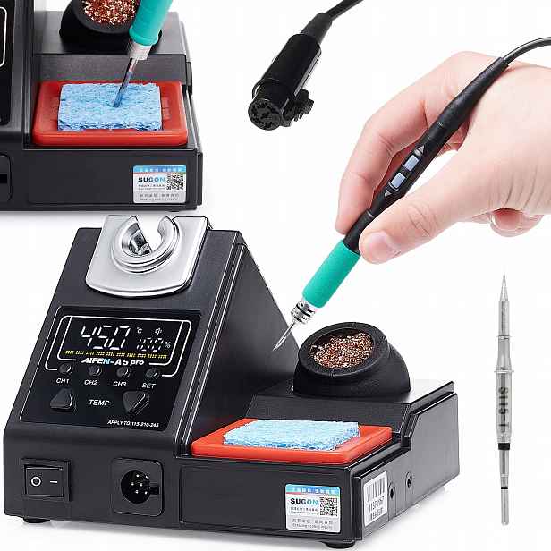 Pájecí Stanice Baňková Páječka 160W Aifen A5 Pro+ Hrot T115 C115