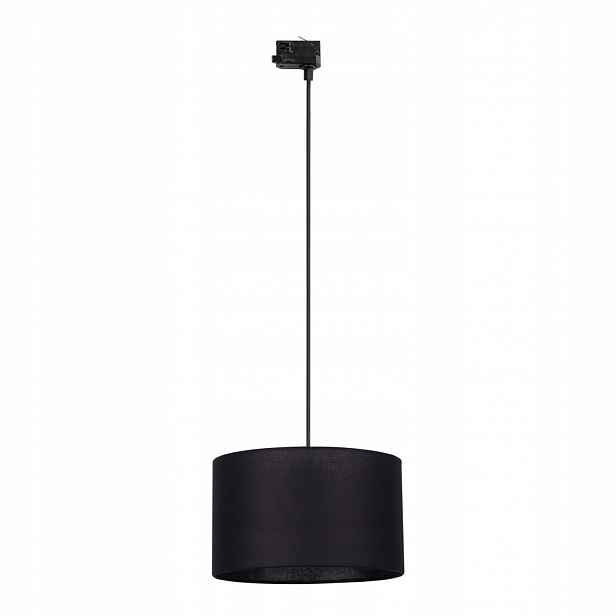 Reflektor kolejnicový černý kovový závěs Tracer 1xE27 10W Salon Tk Lighting