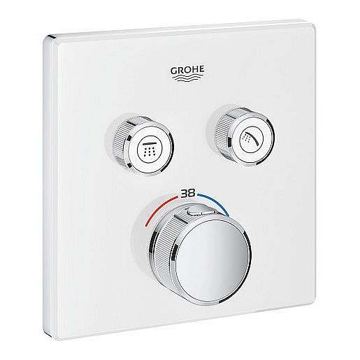 Termostat Grohe Smart Control s termostatickou baterií Moon White, Yang White 29156LS0