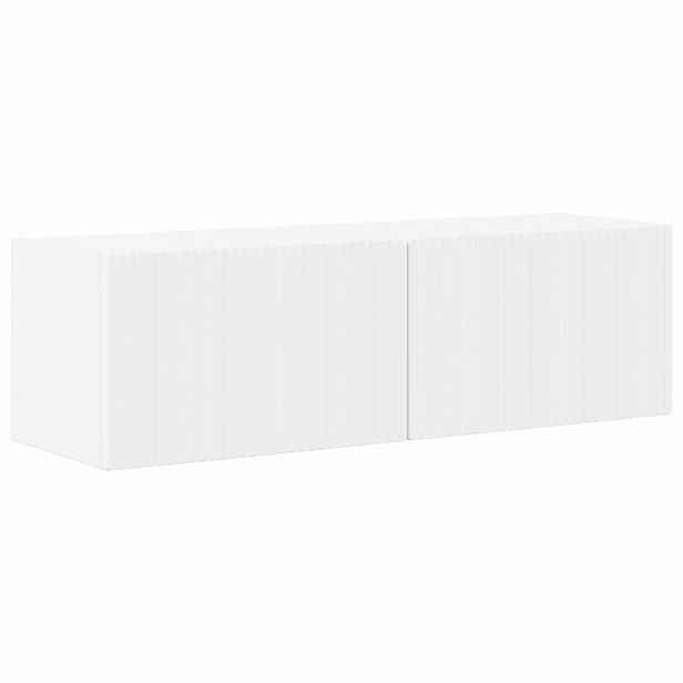 vidaXL TV wall cabinet 98 x 31 x 29,5 cm Bílá Kompozitní dřevo