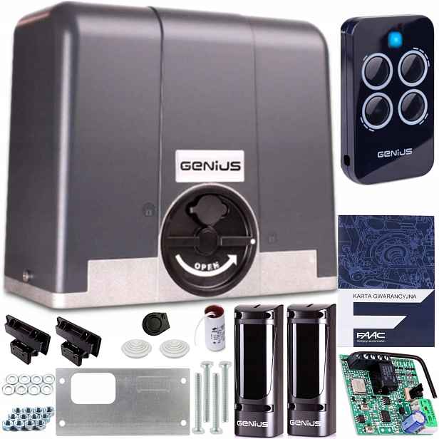 Genius Pohon Pro Bránu Blizzard 900 Kg 1x Pilot Echo 433MHz