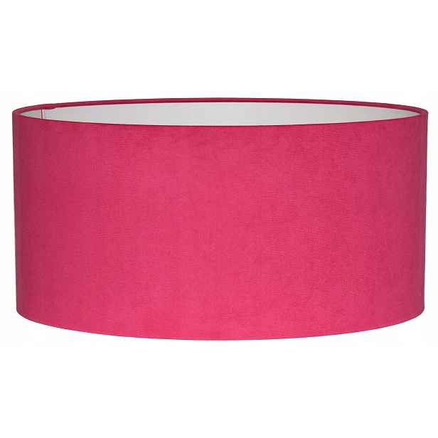 Stínidlo na stojací lampu Závěsný válec 40/20 cm E27 Magenta Růžová Matera