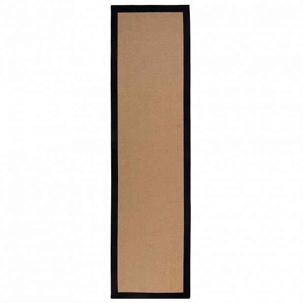 Flair Rugs BĚHOUN, 60/600 cm černá