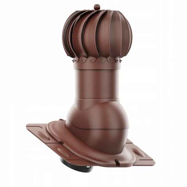 Rotační krb Rotoline univerzální, průměr 150 mm, kulovitě hnědý