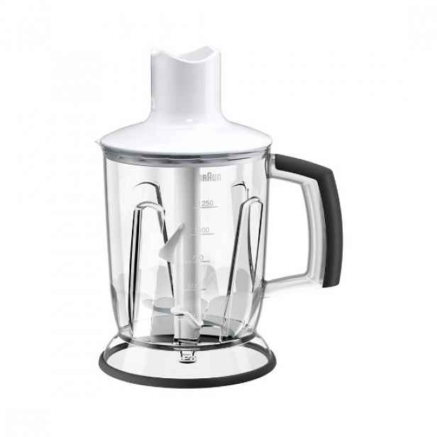 Sekáček pro tyčový mixér, systém EasyClick, 1,25L, bílá - Braun