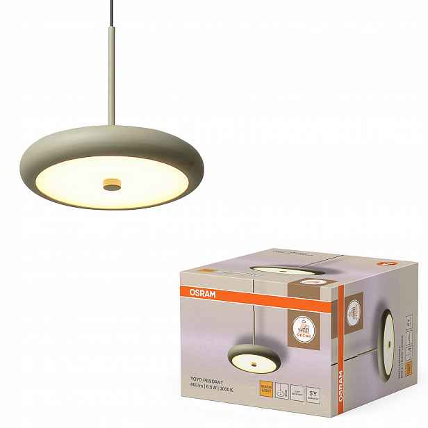 Závěsné Stropní Svítidlo 6.5W 390lm 3000K Béžová Decor Yoyo Pendant Osram