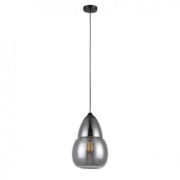 Závěsné svítidlo Tesa 1xE27 60W 100 cm Regulovatelné Chrom Industriální Italux