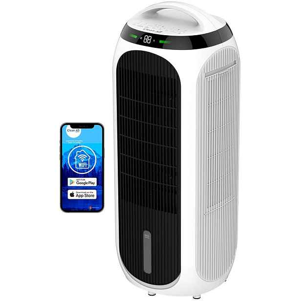 Ochlazovač vzduchu 4v1, čistička vzduchu, zvlhčovač a ventilátor Clean Air Optima CA-106 Smart