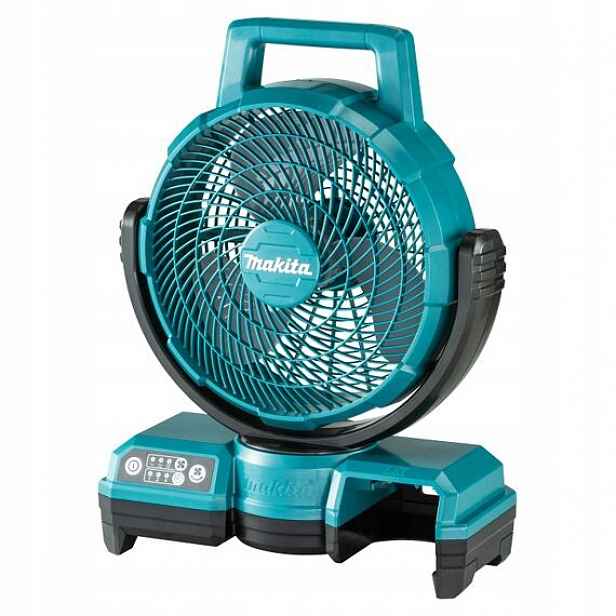 Makita DCF203Z aku ventilátor Lxt 14,4/18V, adaptér na 230V, 3 stupně, bez