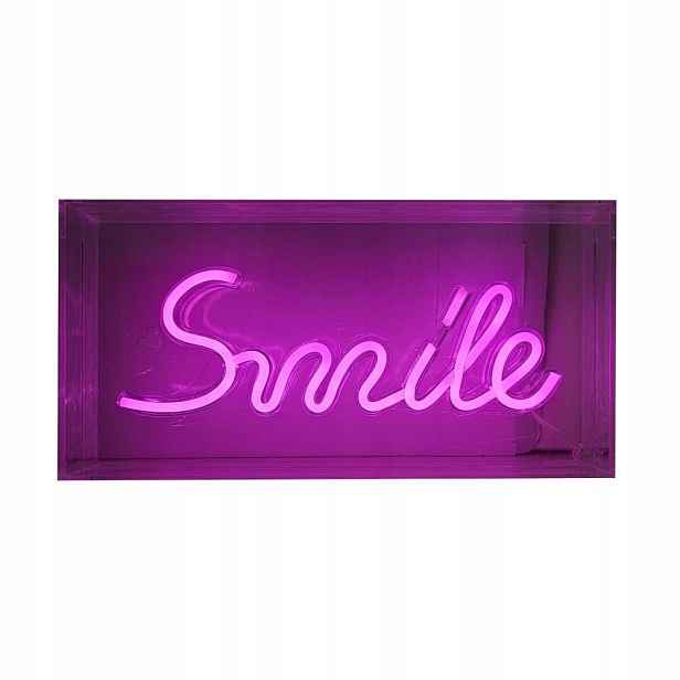Neon Led nápis Smile FM-NLB46 Zuma Line
