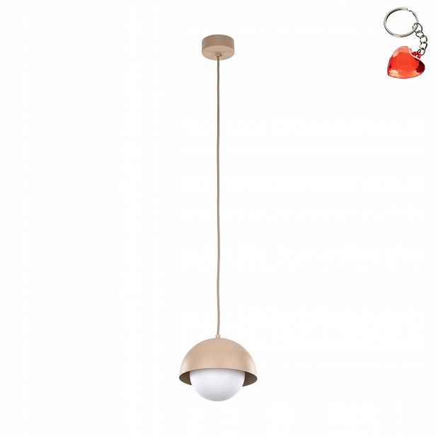Stropní Svítidlo Moderní závěs Bono Béžová Kov Nastavitelná Tk Lighting