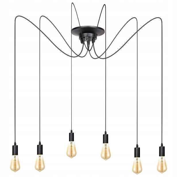 Závěsné Stropní Svítidlo Pavoučí Lustr 6 E27 Led