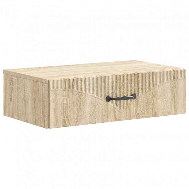 vidaXL Nástěnný boční stůl 59 x 34,5 x 17 cm Kompozitní dřevo