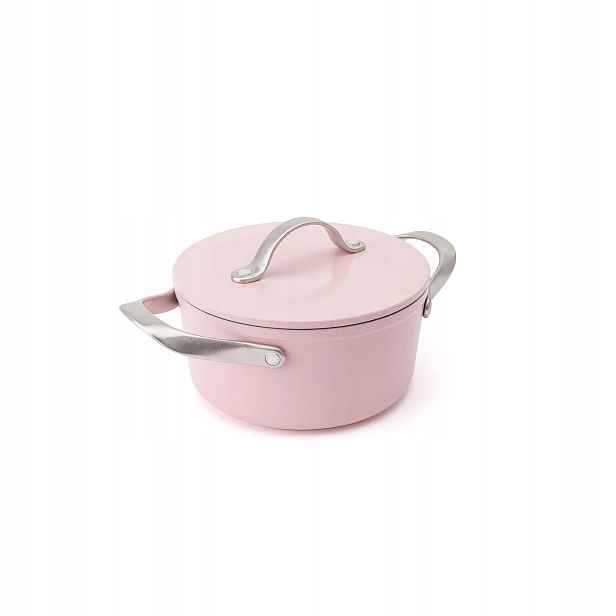 Elmich Nepřilnavý keramický hrnec Zen Ø 18 cm (2 l) růžová