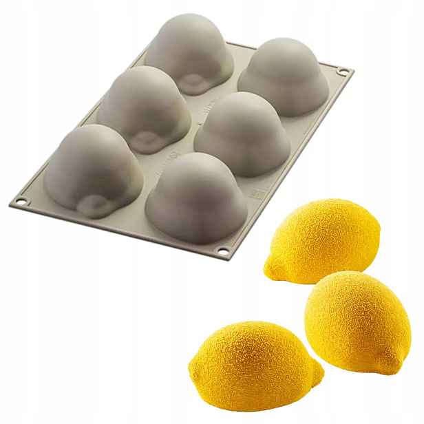 Forma Citrony pro monoporci dezertů silikonová Delizia al limone Silikomart
