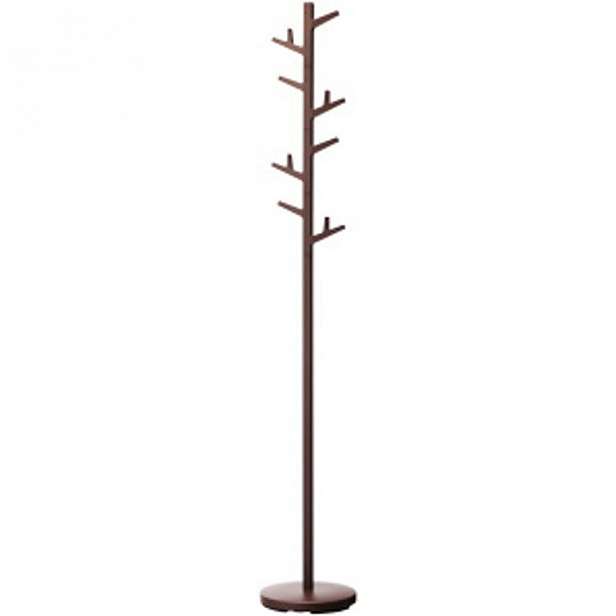 Hnědý stojací věšák YAMAZAKI Branch Pole Hanger