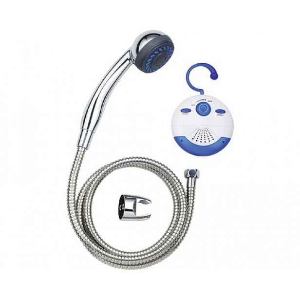 Sprchový set bez baterie Shower & Swing s radiem, 3 funkce